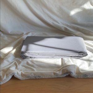 King Size Gray Bedskirt